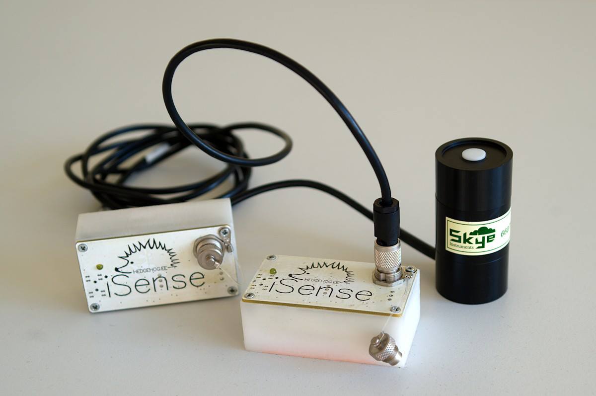 iSense DAQ moodul fotosensoritele